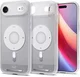 Spigen Ultra Hybrid MagFit Apple iPhone Air Hoesje MagSafe Zilver afbeelding 1