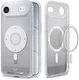 Spigen Ultra Hybrid MagFit Apple iPhone Air Hoesje MagSafe Zilver afbeelding 2