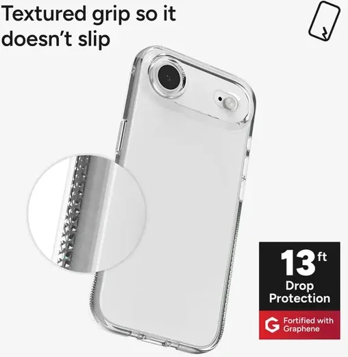 ZAGG Crystal Palace Apple iPhone Air Hoesje 4M DropProof Back Cover Transparant afbeelding 6