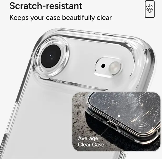 ZAGG Crystal Palace Apple iPhone Air Hoesje 4M DropProof Back Cover Transparant afbeelding 8