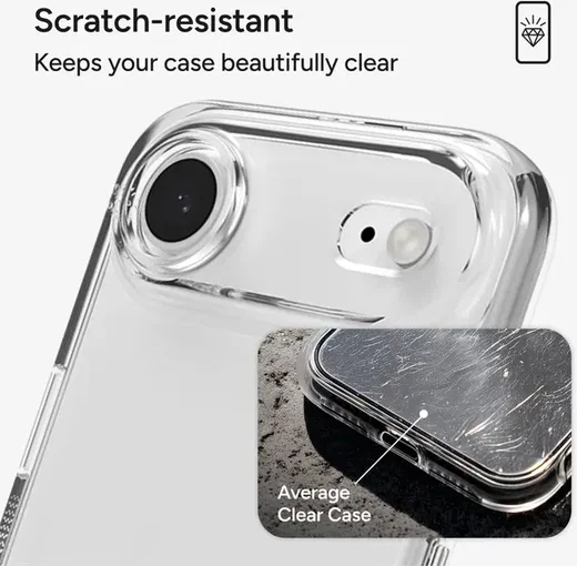 ZAGG Crystal Palace Apple iPhone Air Hoesje 4M DropProof Back Cover Transparant afbeelding 8