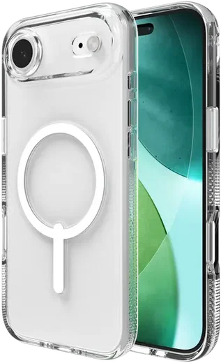 ZAGG Crystal Palace Snap Apple iPhone Air Hoesje MagSafe Back Cover Transparant afbeelding 1