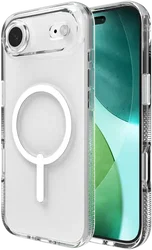 ZAGG Crystal Palace Snap Apple iPhone Air Hoesje MagSafe Back Cover Transparant afbeelding