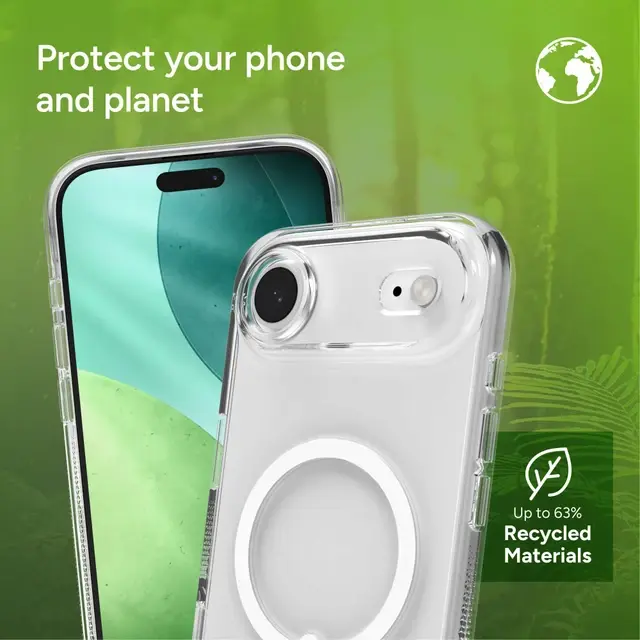 ZAGG Crystal Palace Snap Apple iPhone Air Hoesje MagSafe Back Cover Transparant afbeelding 10