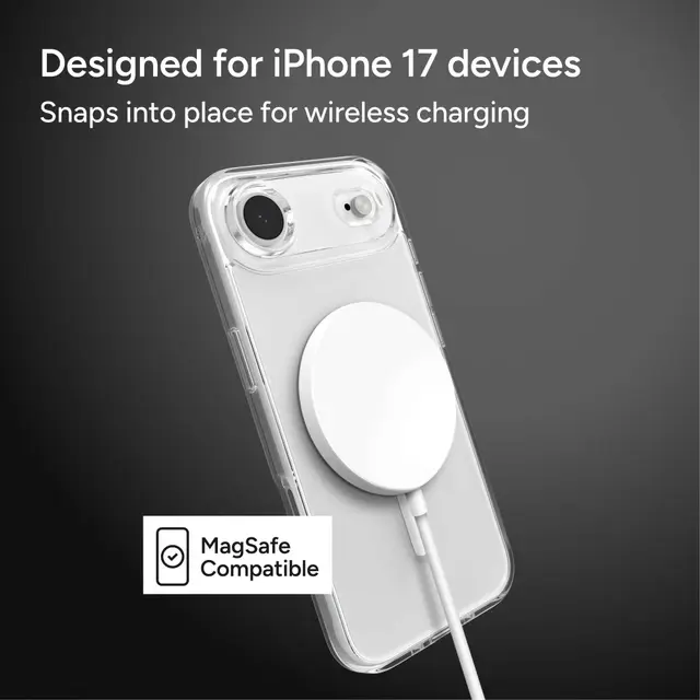 ZAGG Crystal Palace Lite Snap Apple iPhone Air Hoesje MagSafe Transparant afbeelding 9