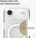 ZAGG Crystal Palace Lite Snap Apple iPhone Air Hoesje MagSafe Transparant afbeelding 10