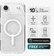 ZAGG Crystal Palace Lite Snap Apple iPhone Air Hoesje MagSafe Transparant afbeelding 3