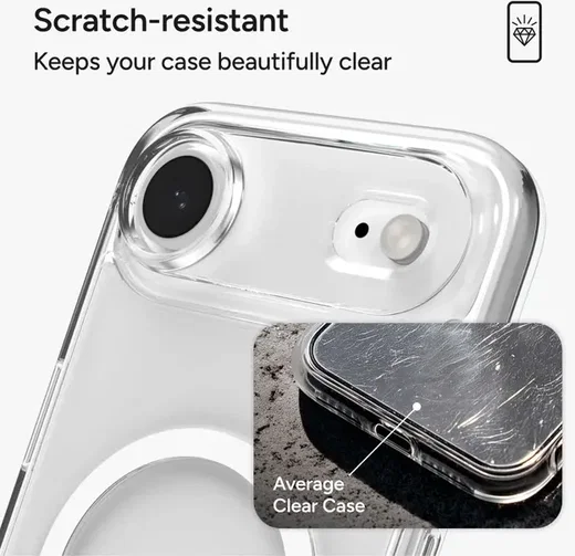 ZAGG Crystal Palace Lite Snap Apple iPhone Air Hoesje MagSafe Transparant afbeelding 11