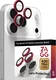 ZAGG Camera Rings iPhone 17 Pro (Max)/16 Pro (Max) CameraProtector Rood