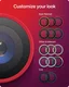 ZAGG Camera Rings iPhone 17 Pro (Max)/16 Pro (Max) CameraProtector Rood afbeelding 3