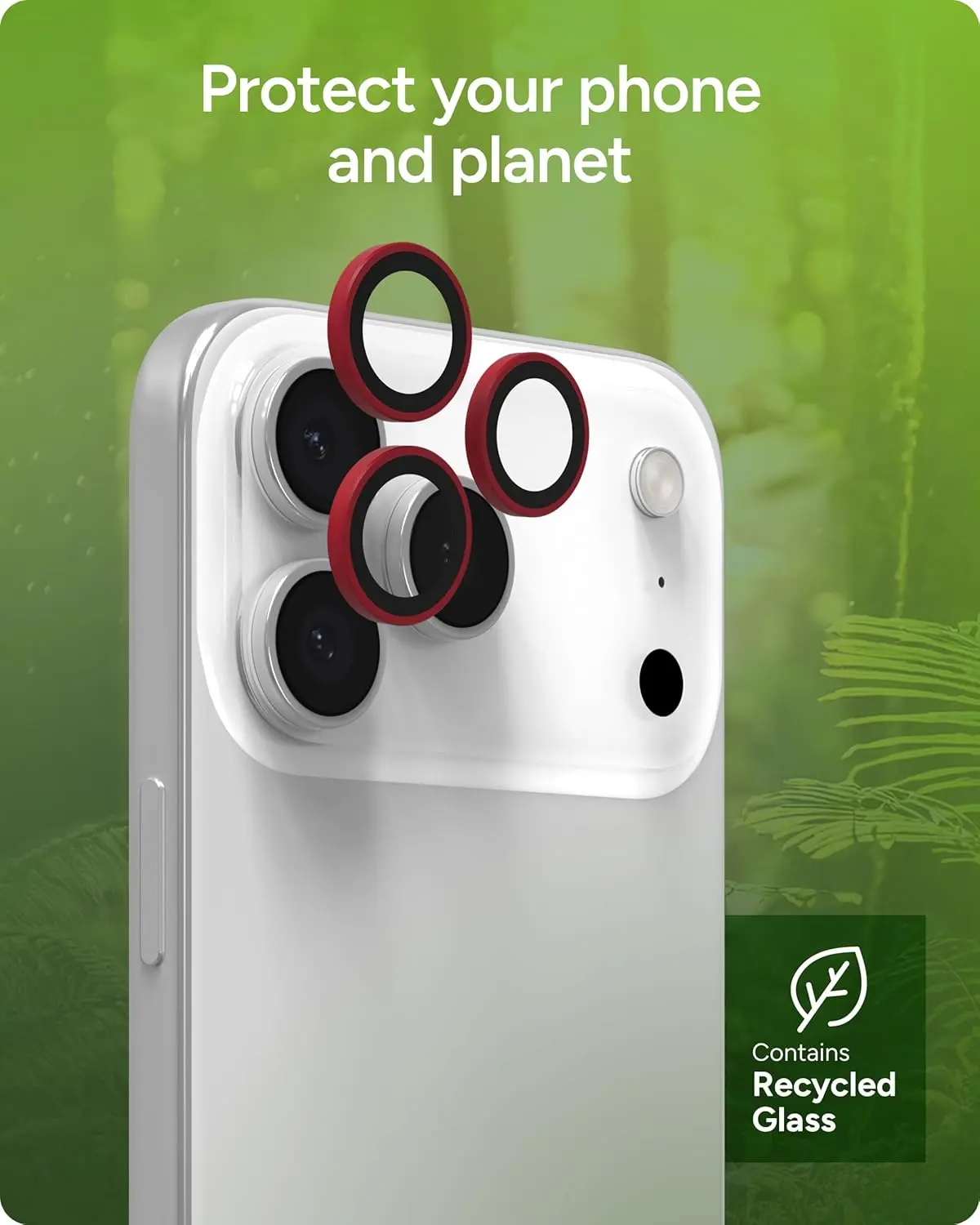 ZAGG Camera Rings iPhone 17 Pro (Max)/16 Pro (Max) CameraProtector Roze afbeelding 7