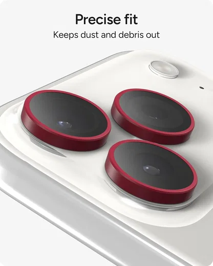 ZAGG Camera Rings iPhone 17 Pro (Max)/16 Pro (Max) CameraProtector Roze afbeelding 6