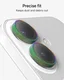 ZAGG Camera Rings iPhone 17 / 16 / 16 Plus Camera Protector Chrome afbeelding 6