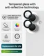 ZAGG Camera Rings iPhone 17 / 16 / 16 Plus Camera Protector Blauw afbeelding 2