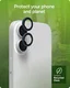 ZAGG Camera Rings iPhone 17 / 16 / 16 Plus Camera Protector Blauw afbeelding 7