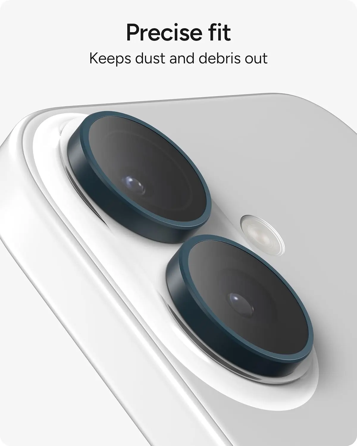 ZAGG Camera Rings iPhone 17 / 16 / 16 Plus Camera Protector Blauw afbeelding 6