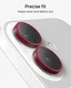 ZAGG Camera Rings iPhone 17 / 16 / 16 Plus Camera Protector Roze afbeelding 5