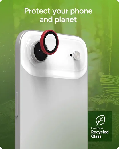 ZAGG Camera Rings Apple iPhone Air Camera Protector Rood afbeelding 6