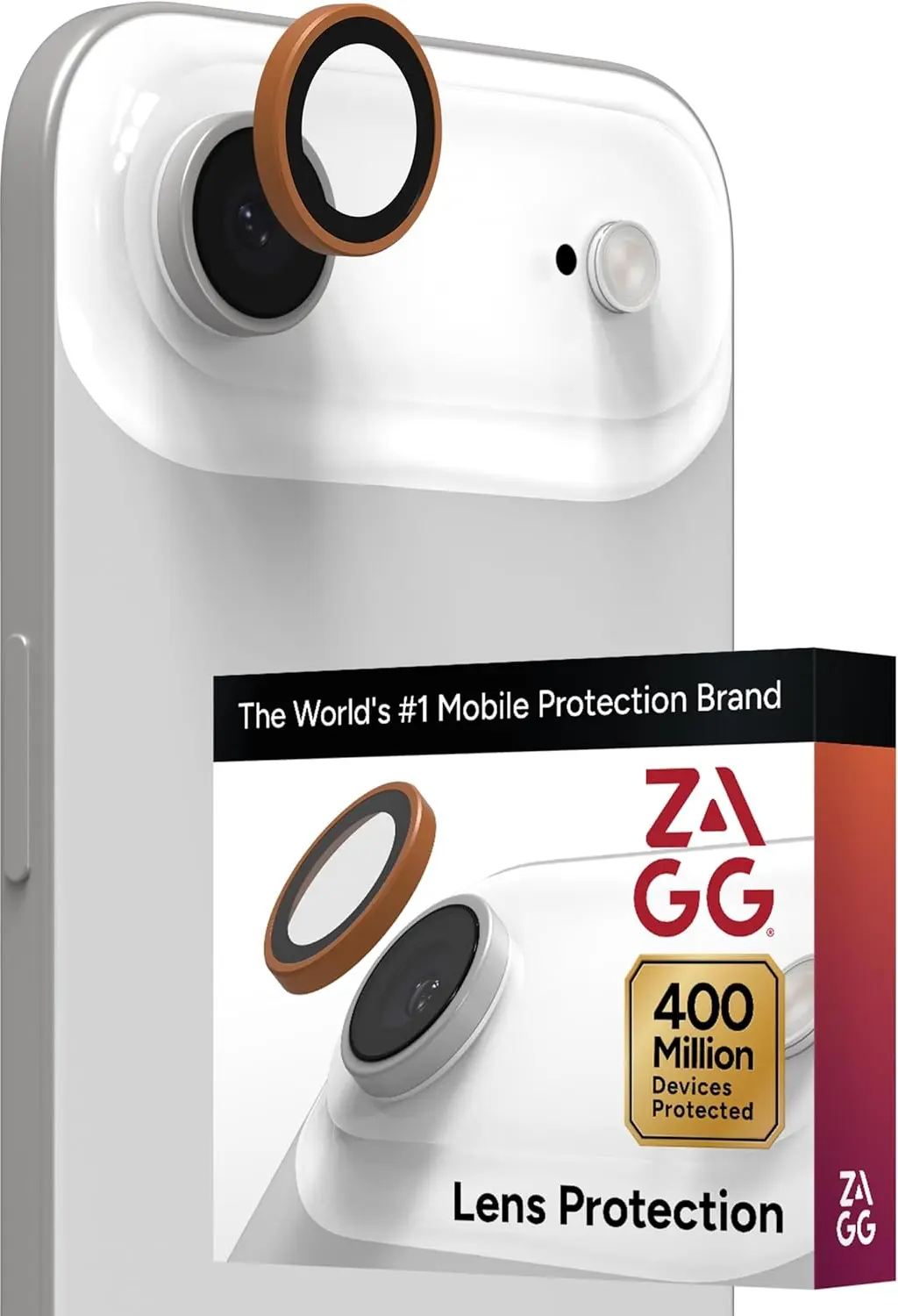 ZAGG Camera Rings Apple iPhone Air Camera Protector Oranje afbeelding 1
