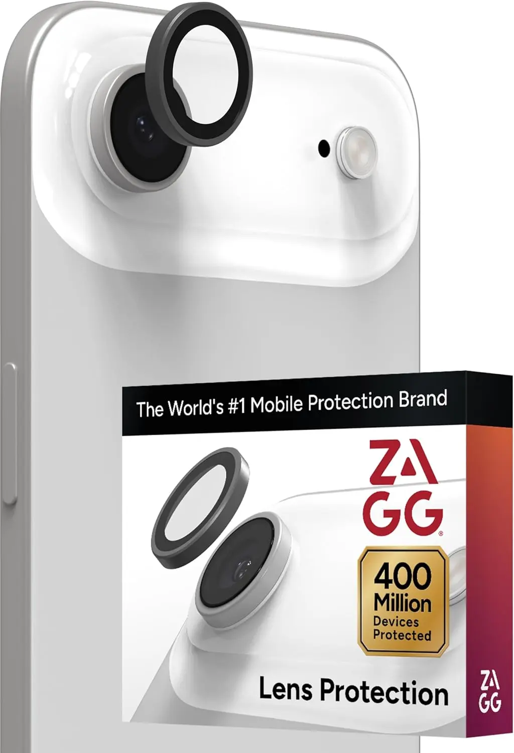 ZAGG Camera Rings Apple iPhone Air Camera Protector Zilver afbeelding 1