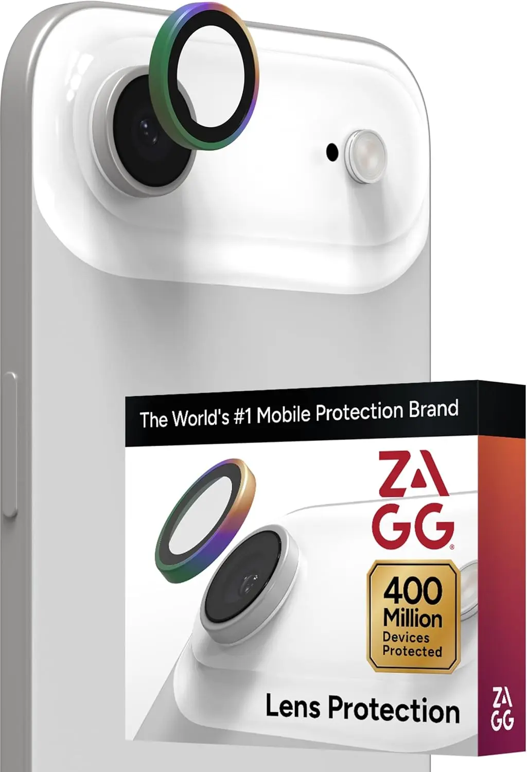ZAGG Camera Rings Apple iPhone Air Camera Protector Chrome afbeelding 1