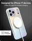 ZAGG Milan Snap Apple iPhone 17 Pro Max Hoesje MagSafe Back Cover Iridescent afbeelding 4