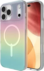 ZAGG Milan Snap Apple iPhone 17 Pro Max Hoesje MagSafe Back Cover Iridescent afbeelding