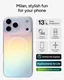 ZAGG Milan Snap Apple iPhone 17 Pro Max Hoesje MagSafe Back Cover Iridescent afbeelding 5