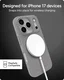 ZAGG Luxe Snap Apple iPhone 17 Pro Hoesje MagSafe Back Cover Grijs afbeelding 4