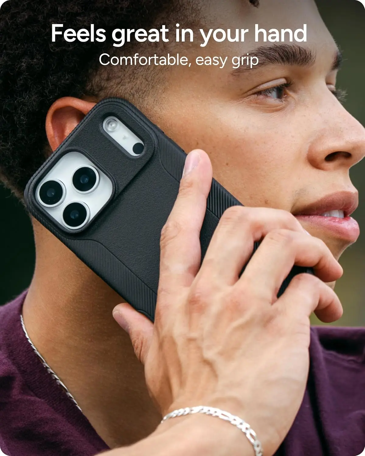 ZAGG Luxe Snap Apple iPhone 17 Pro Hoesje MagSafe Back Cover Grijs afbeelding 3