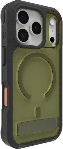 ZAGG Rainier Snap Kickstand Apple iPhone 17 Pro Hoesje MagSafe Back Cover Groen afbeelding 9