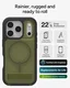 ZAGG Rainier Snap Kickstand Apple iPhone 17 Pro Hoesje MagSafe Back Cover Groen afbeelding 3