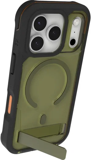 ZAGG Rainier Snap Kickstand Apple iPhone 17 Pro Hoesje MagSafe Back Cover Groen afbeelding 14