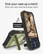 ZAGG Rainier Snap Kickstand Apple iPhone 17 Pro Hoesje MagSafe Back Cover Groen afbeelding 5