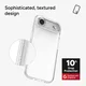 ZAGG Luxe Apple iPhone Air MagSafe Hoesje Back Cover Transparant afbeelding 3