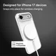 ZAGG Luxe Apple iPhone Air MagSafe Hoesje Back Cover Transparant afbeelding 5