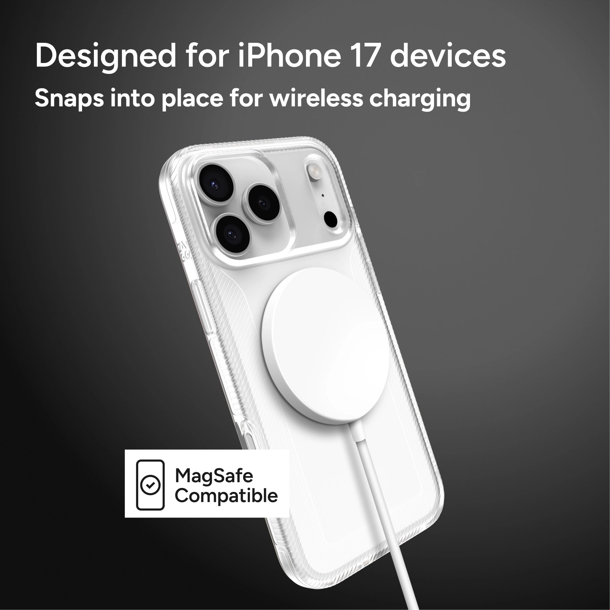 ZAGG Luxe Apple iPhone 17 Pro Max Magsafe Hoesje Back Cover Transparant afbeelding 5