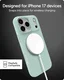 ZAGG Luxe Snap Apple iPhone 17 Pro Max Hoesje MagSafe Back Cover Mint afbeelding 5