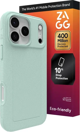 ZAGG Luxe Snap Apple iPhone 17 Pro Max Hoesje MagSafe Back Cover Mint afbeelding 1