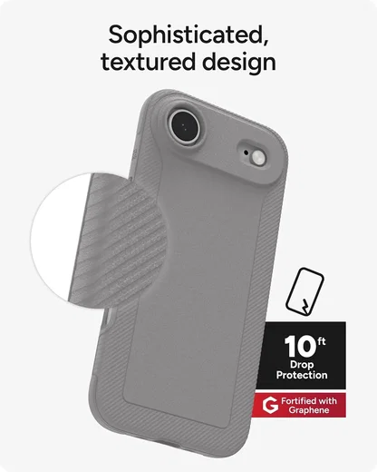 ZAGG Luxe Snap Apple iPhone Air Hoesje MagSafe Back Cover Grijs afbeelding 6