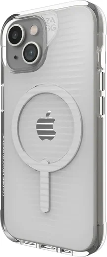 ZAGG Luxe Snap Apple iPhone 15 / 14 / 13 Hoesje MagSafe Back Cover Transparant afbeelding 1