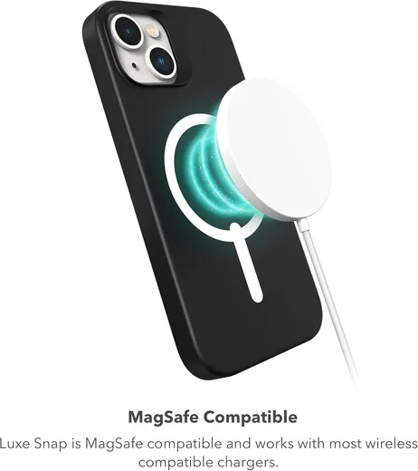 ZAGG Luxe Snap Apple iPhone 15 / 14 / 13 Hoesje MagSafe Back Cover Transparant afbeelding 6