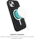 ZAGG Luxe Snap Apple iPhone 15 / 14 / 13 Hoesje MagSafe Back Cover Transparant afbeelding 6