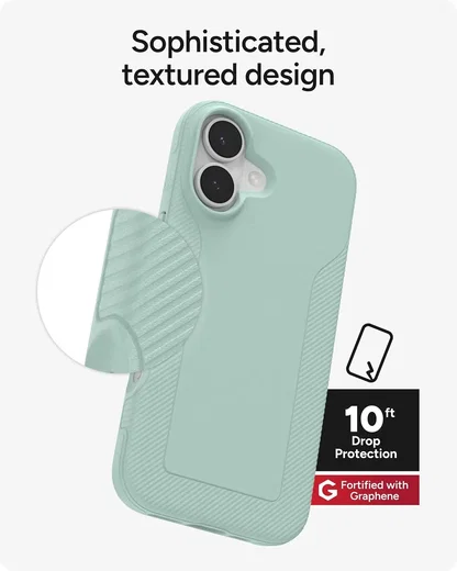 ZAGG Luxe Snap Apple iPhone 17 Hoesje MagSafe Back Cover Mint afbeelding 6