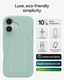 ZAGG Luxe Snap Apple iPhone 17 Hoesje MagSafe Back Cover Mint afbeelding 2