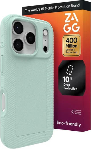 ZAGG Luxe Snap Apple iPhone 17 Pro Hoesje MagSafe Back Cover Mint afbeelding 2