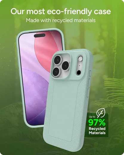 ZAGG Luxe Snap Apple iPhone 17 Pro Hoesje MagSafe Back Cover Mint afbeelding 5