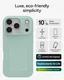 ZAGG Luxe Snap Apple iPhone 17 Pro Hoesje MagSafe Back Cover Mint afbeelding 6