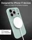 ZAGG Luxe Snap Apple iPhone 17 Pro Hoesje MagSafe Back Cover Mint afbeelding 4
