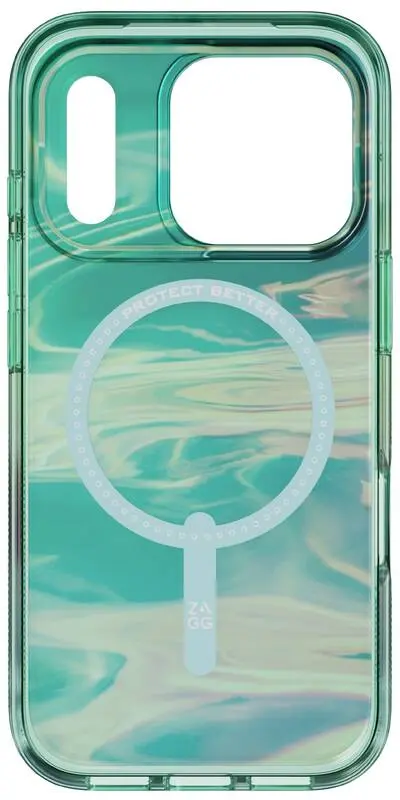 ZAGG Milan Snap Apple iPhone 17 Pro Max Hoesje MagSafe Back Cover Iride Oilslck afbeelding 6